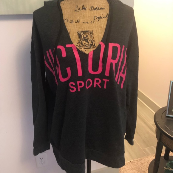 Victoria's Secret Tops - victorias secret sport sweatshirt hoodie